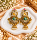 Antique kashmiri jhumka earrings