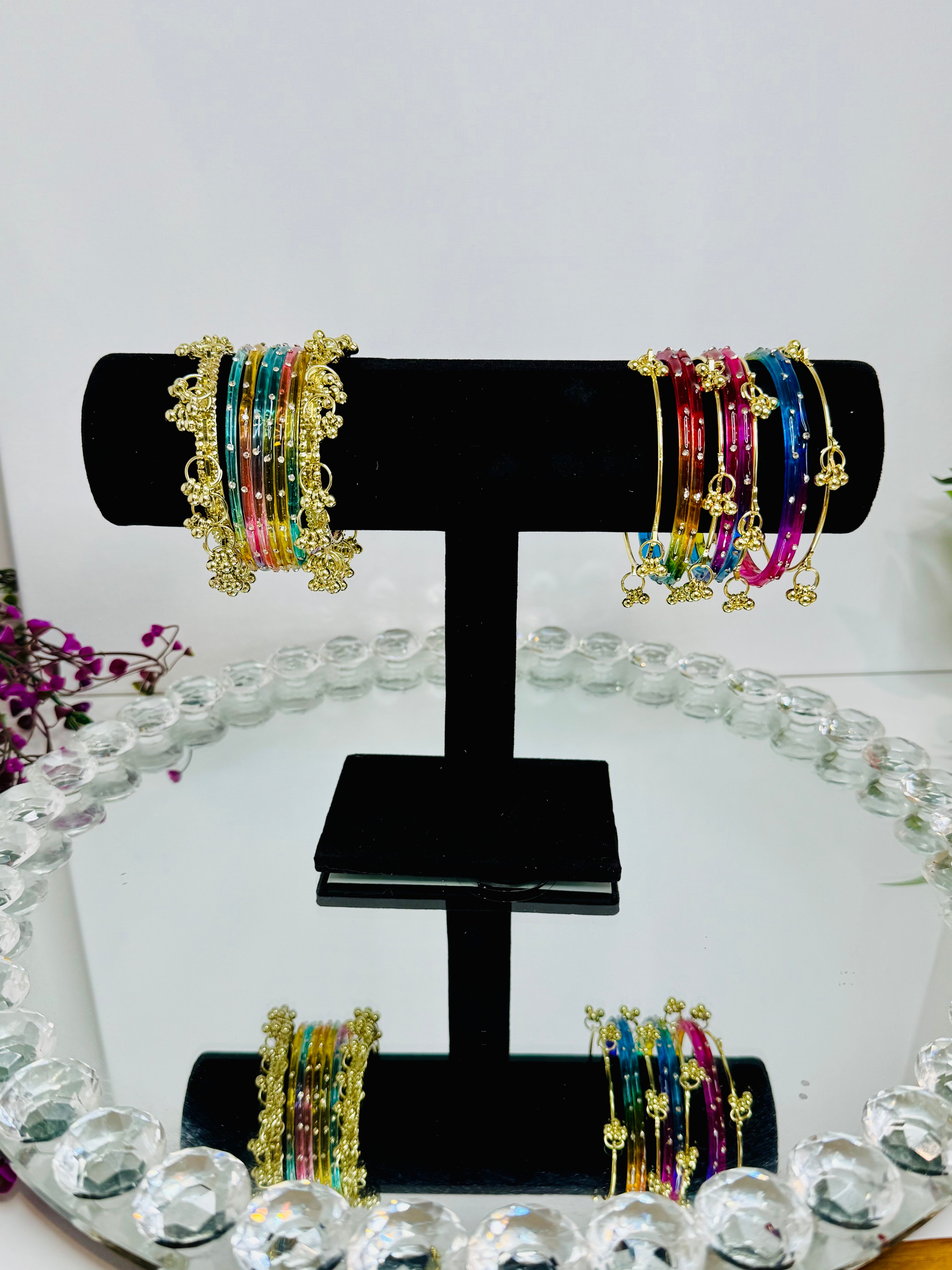 Multi Glass bangles