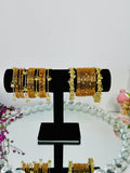 Golden Glass bangles